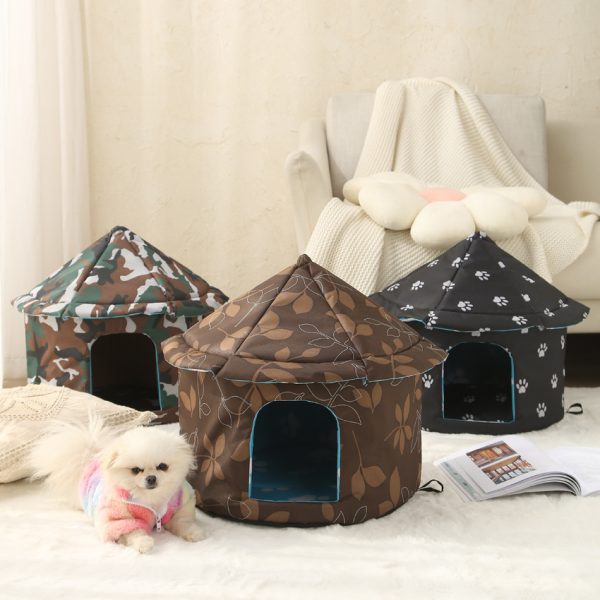Outdoor Waterproof Pet Nest Cold Proof Tent House