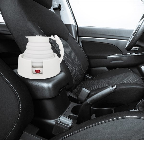 Car Folding Electric Heating Kettle Car Kettle Kettle Water Heater 12V Car Portable