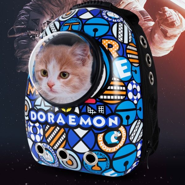 Pet bag, space capsule bag out