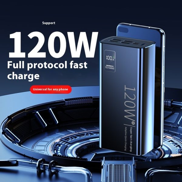 PD120w Super Fast Charge Power Bank 20000 MA Large Capacity Typec Two-way Fast Charge A
