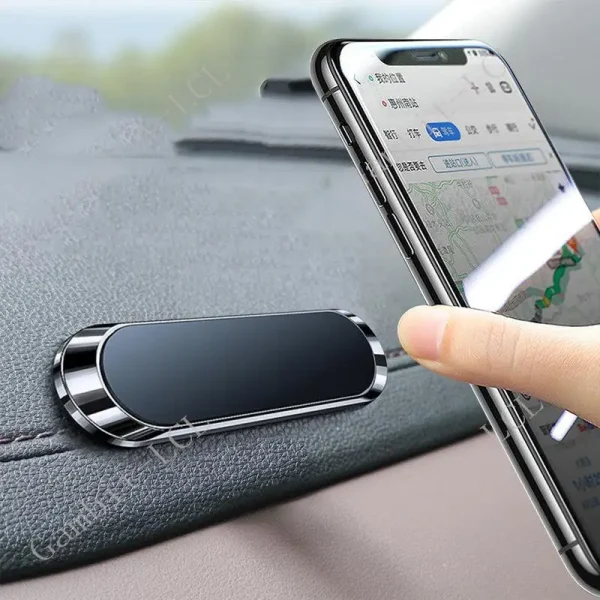 Magnetic Car Phone Holder Magnet Mount Mobile Cell Stand Telephone GPS Support For iPhone Xiaomi Huawei Samsung OPPO Realme ZTE