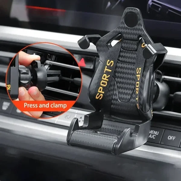 Universal Car Phone Holder 360 Rotation Moblie Air Vent Clip Stand For iPhone Samsung Xiaomi Hand Free Driving Car Phone Holder