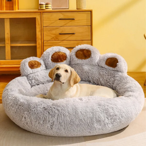 Pet Dog Sofa Beds for Small Dogs Winter Warm Accessories Large Dog Bed Mat Pets Kennel Plush Medium Basket Puppy Cats Supplies
